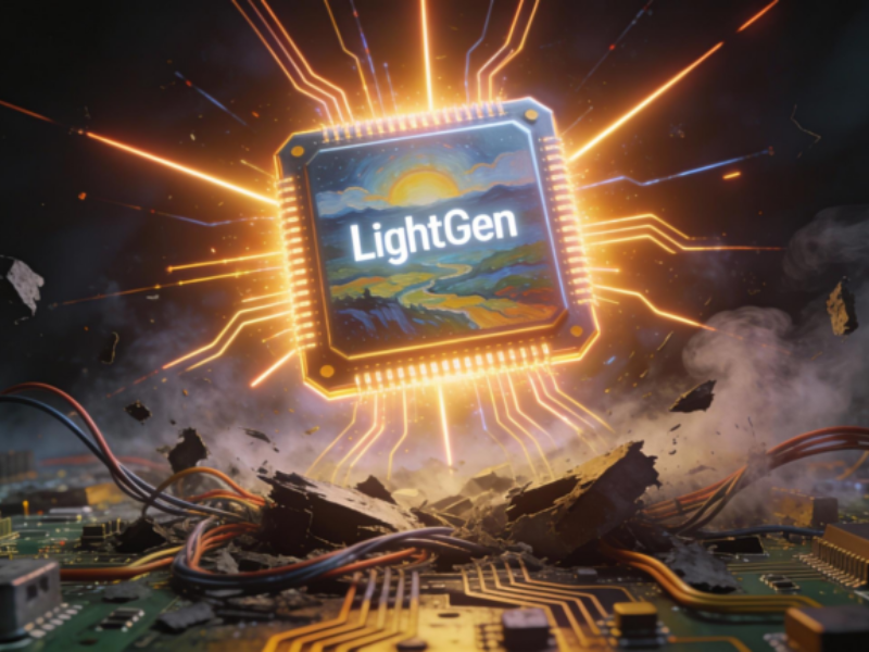 LightGen ai chip